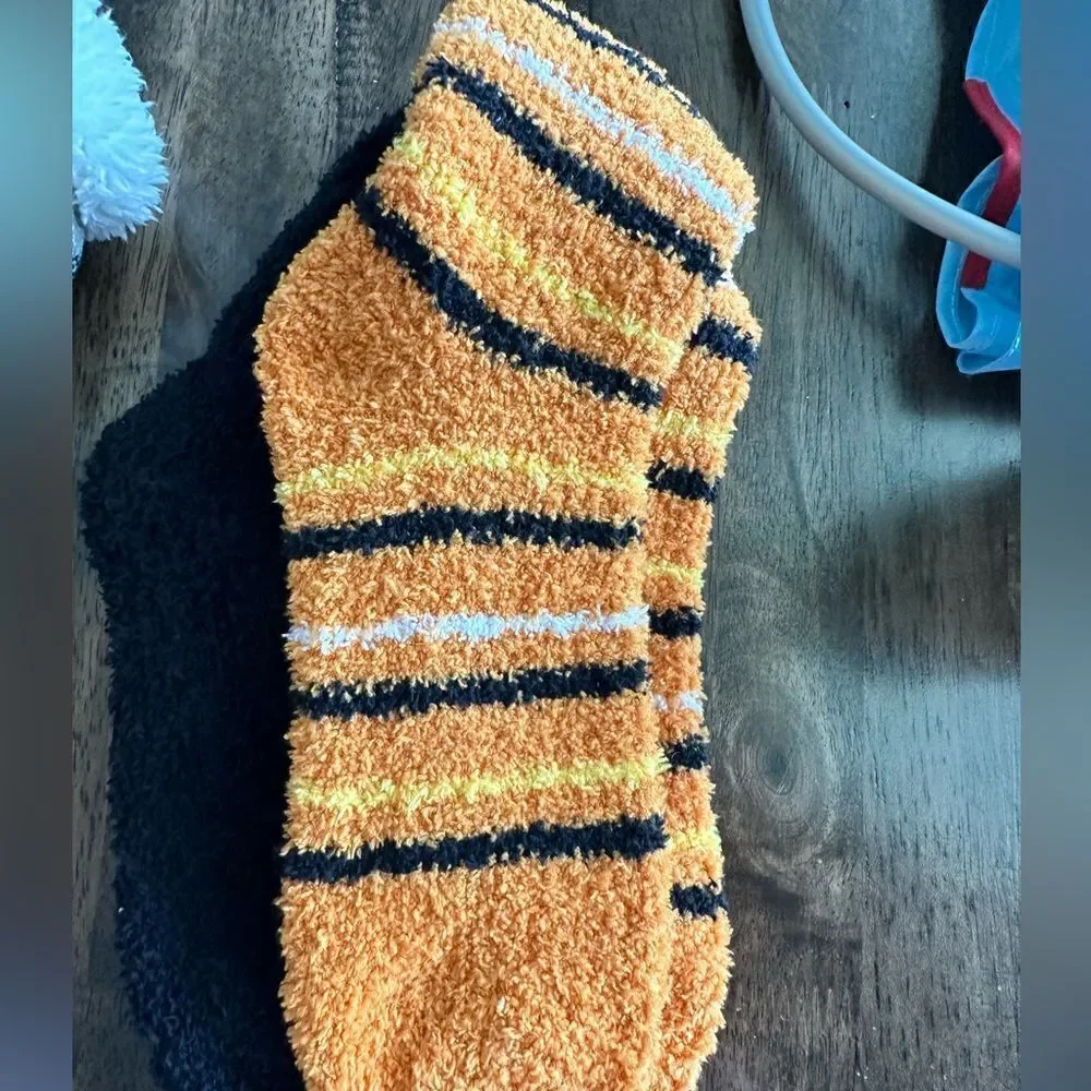 NWT Women’s Halloween Socks - Pumpkins Orange Black - One Size